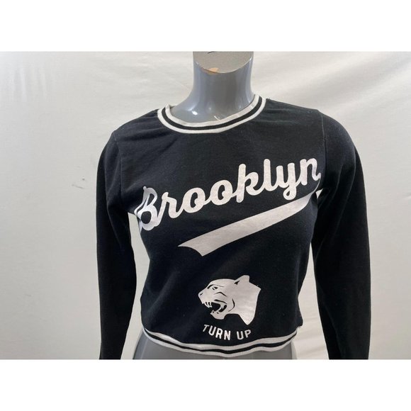 Ardene Women's Cropped Sweatshirt Size Medium - Picture 3 of 4